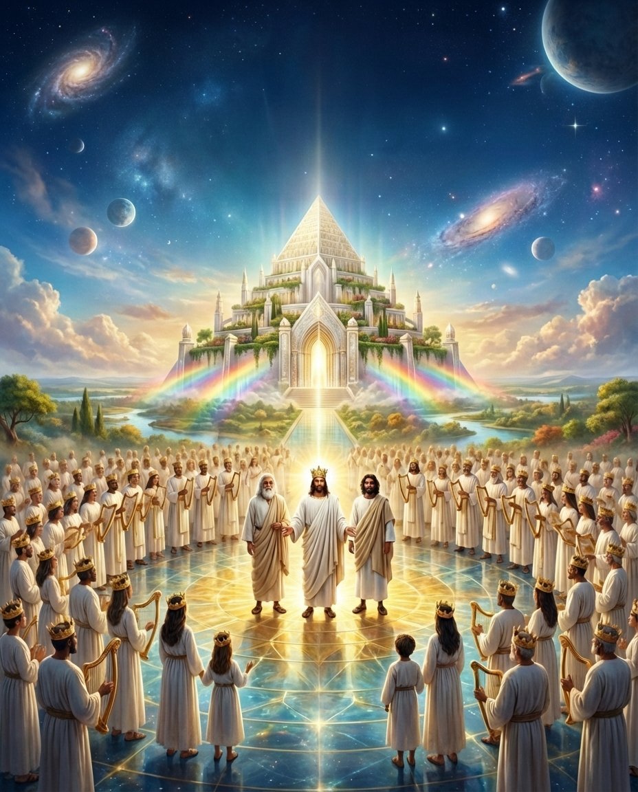 144000 New Jerusalem 144000 in Heaven