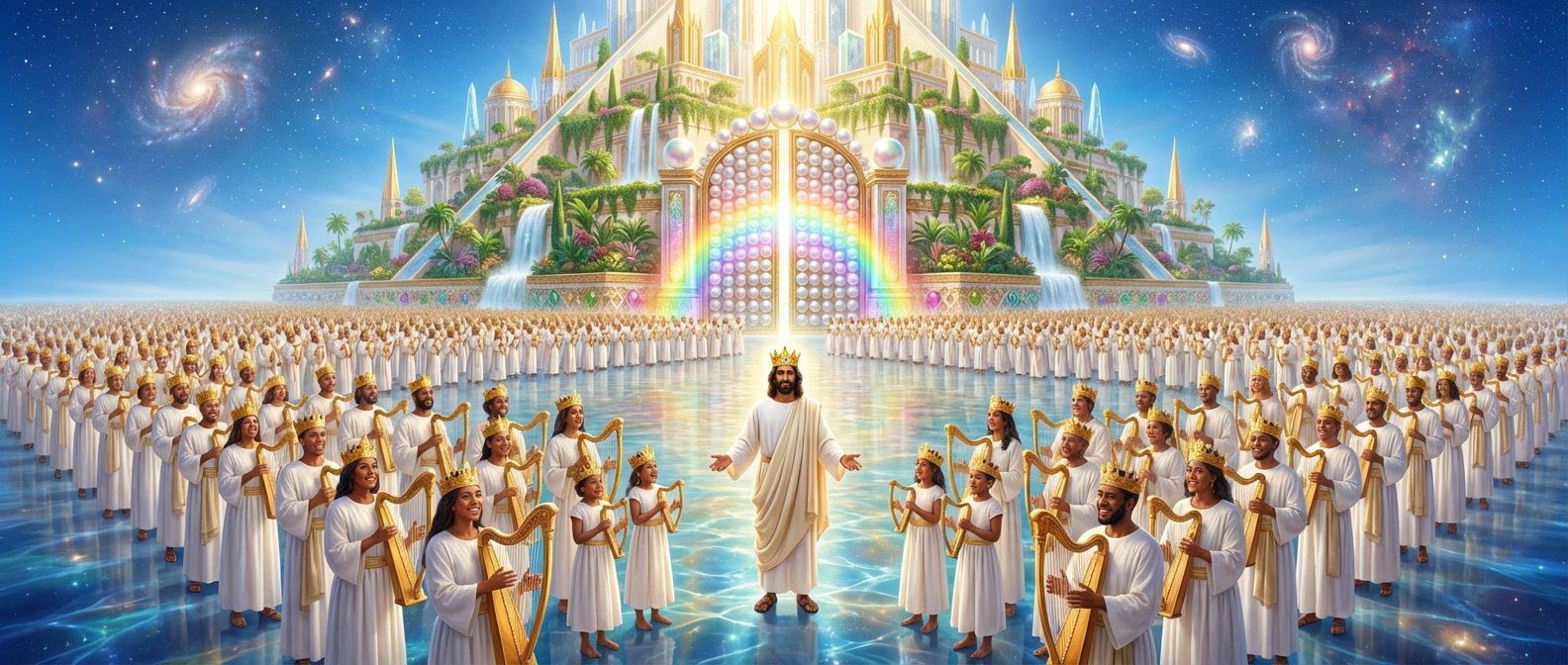 The Redeemed Standing Upon the Sea of Glass The Redeemed Standing Upon the Sea of Glass